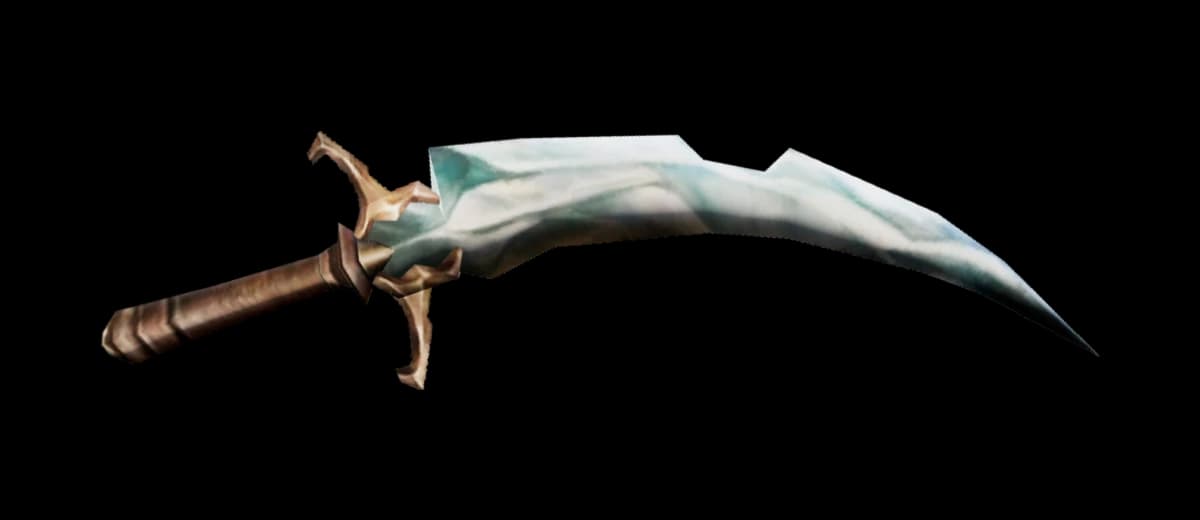 3D render of Crystal Dagger [Mortal Strike]
