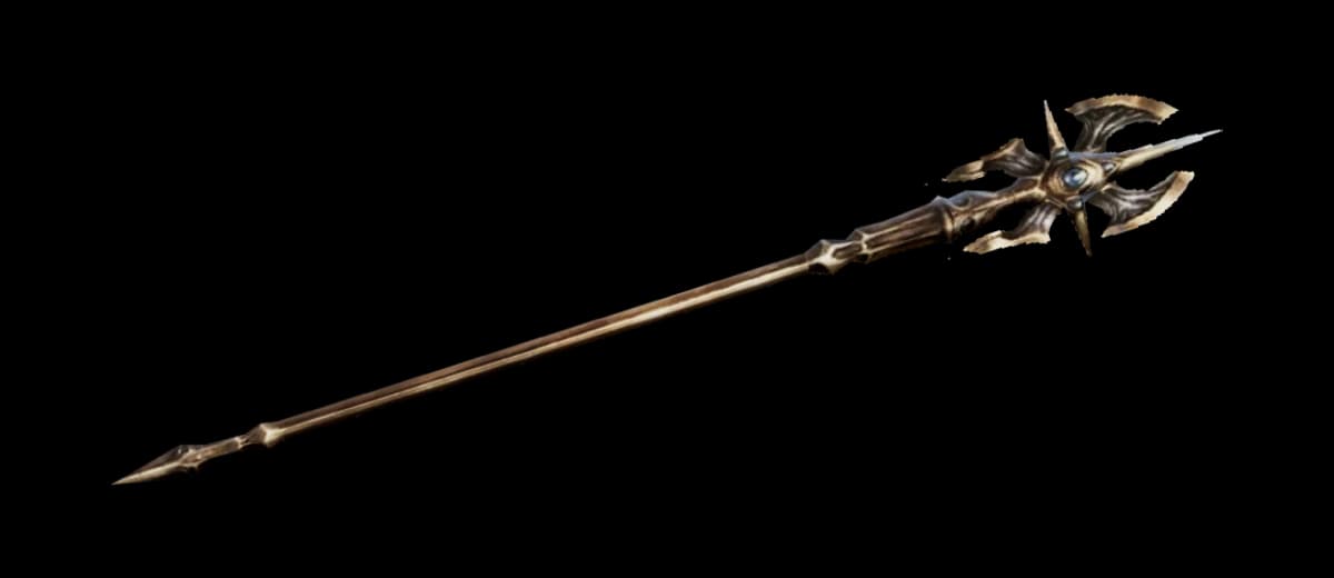 3D render of Dasparion's Staff