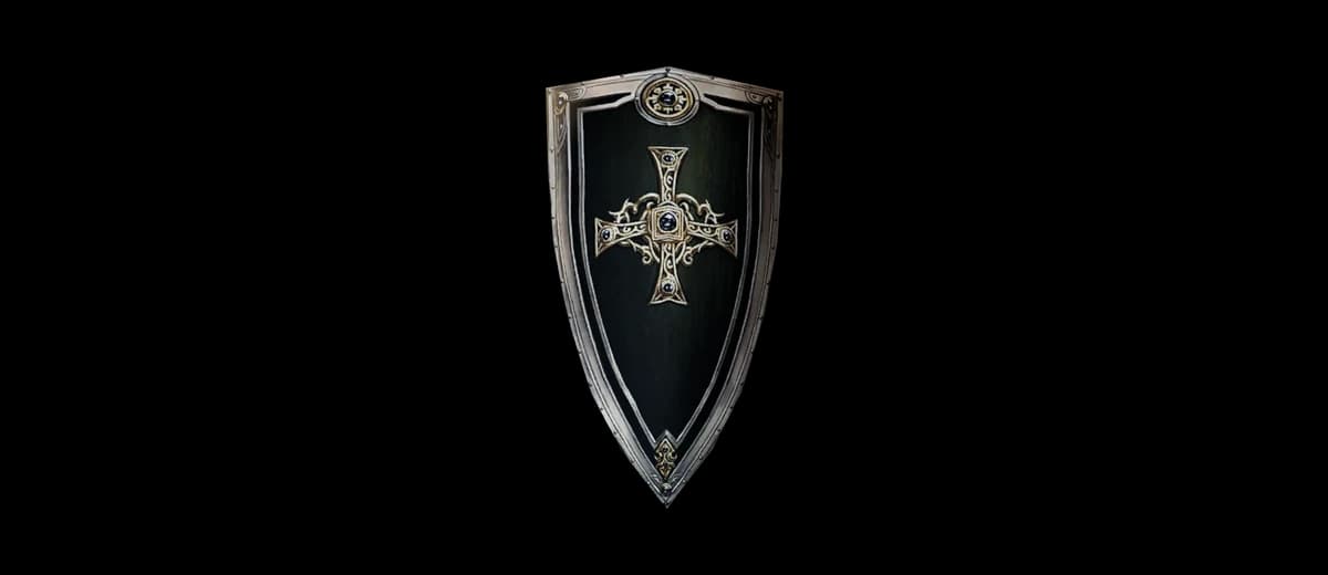 3D render of Dark Crystal Shield