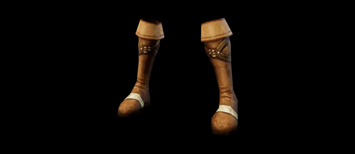 3D render of Dark Crystal Boots