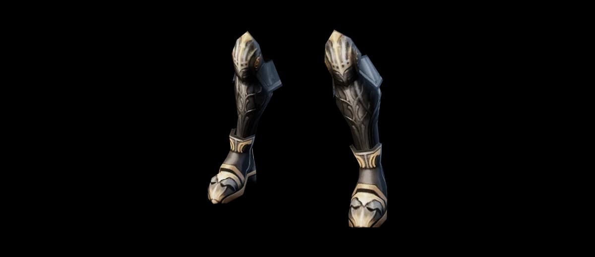 3D render of Sealed Apella Solleret