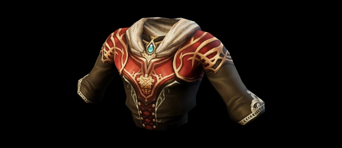 3D render of Tunic of Zubei