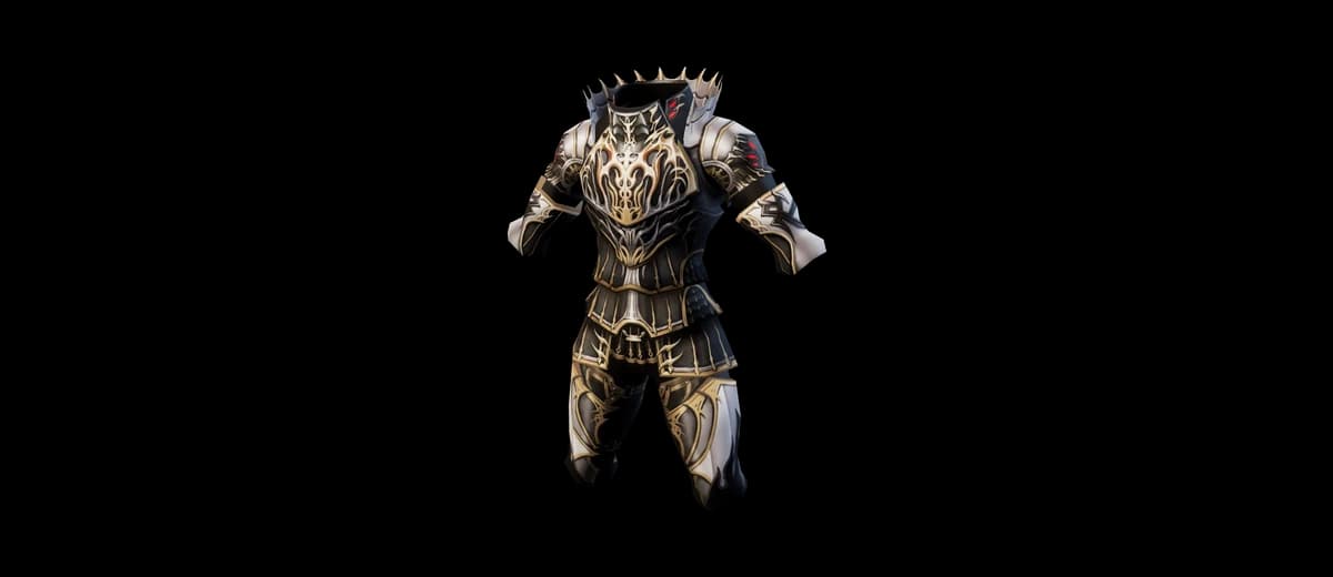 3D render of Apella Plate Armor