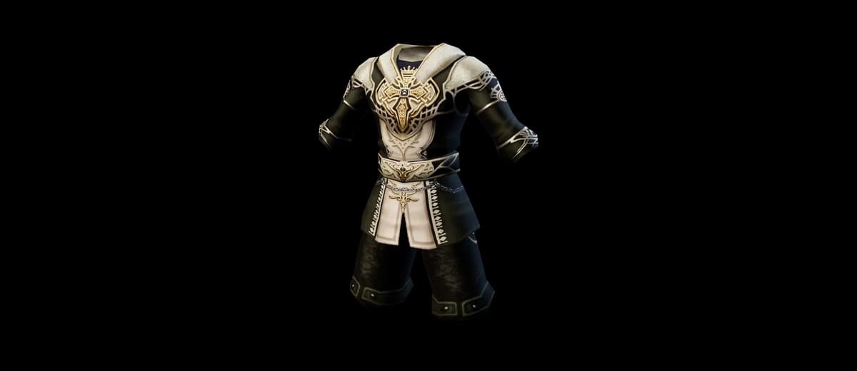 3D render of Sealed Dark Crystal Robe