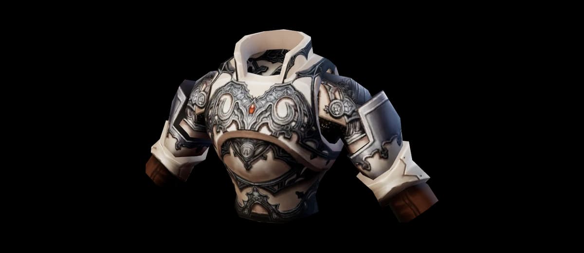 3D render of Avadon Breastplate