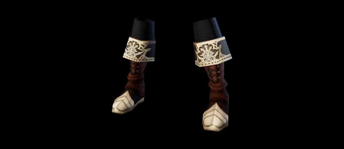 3D render of Boots of Silence