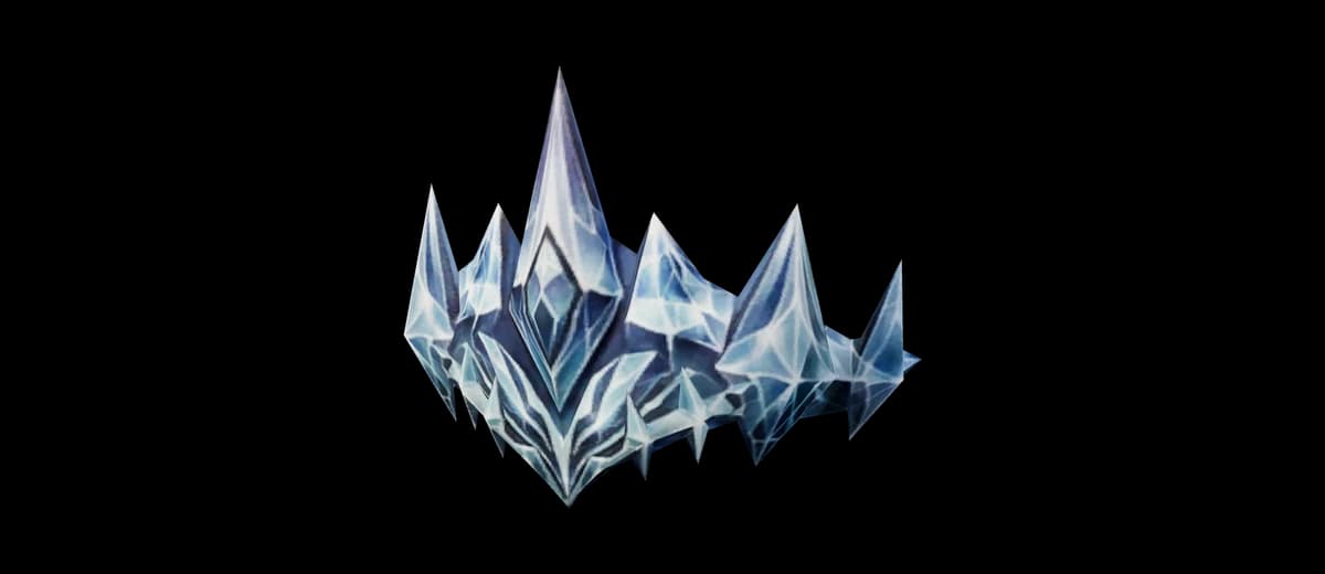 3D render of Circlet of Ice Fairy Sirra