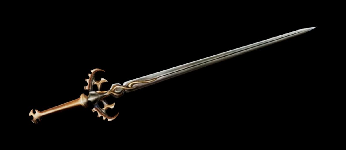 3D render of Raid Sword [Focus]