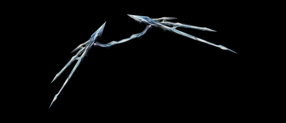 3D render of Crystallized Ice Bow [Evasion]