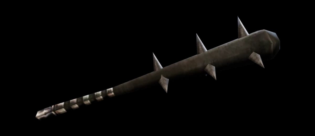 3D render of Spiked Club