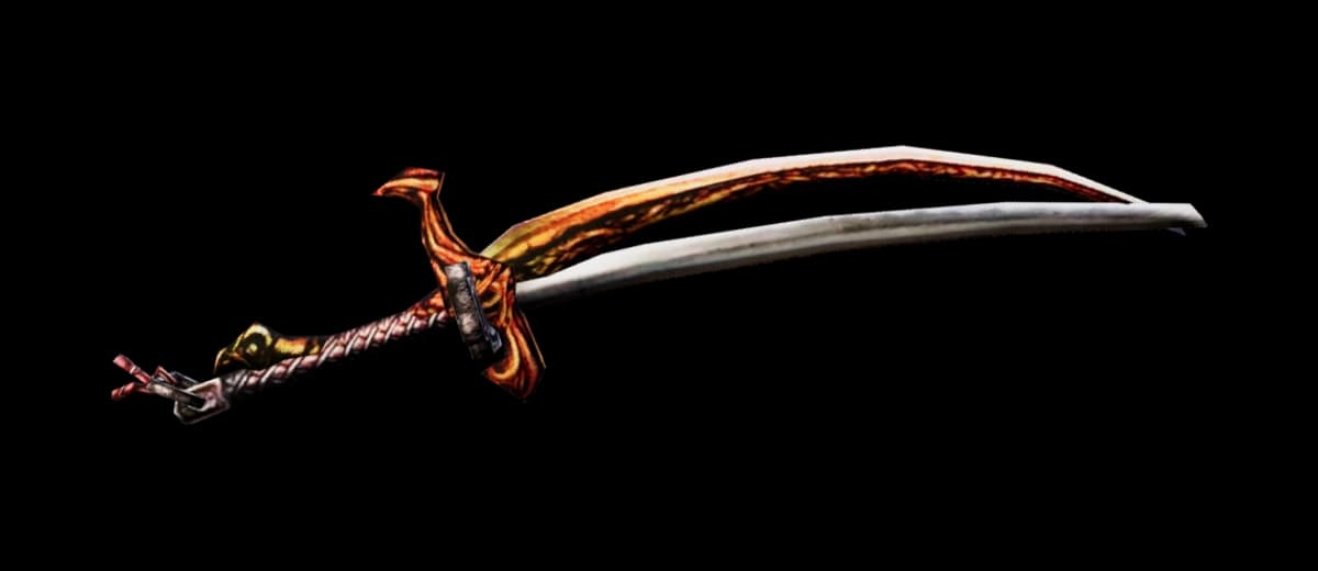 3D render of Shamshir*Katana