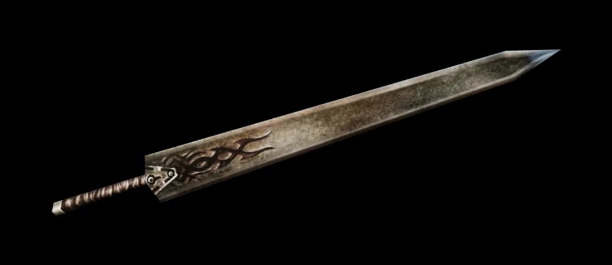 3D render of Shadow Item: Great Sword