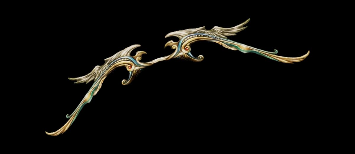 3D render of Elemental Bow [Miser]