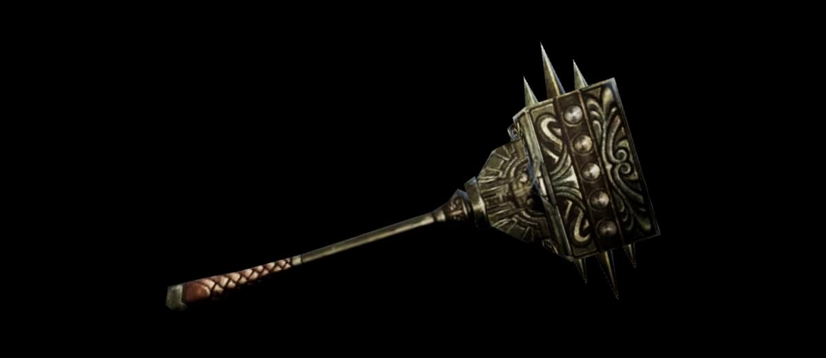 3D render of Pa'agrian Hammer [Magic Weakness]