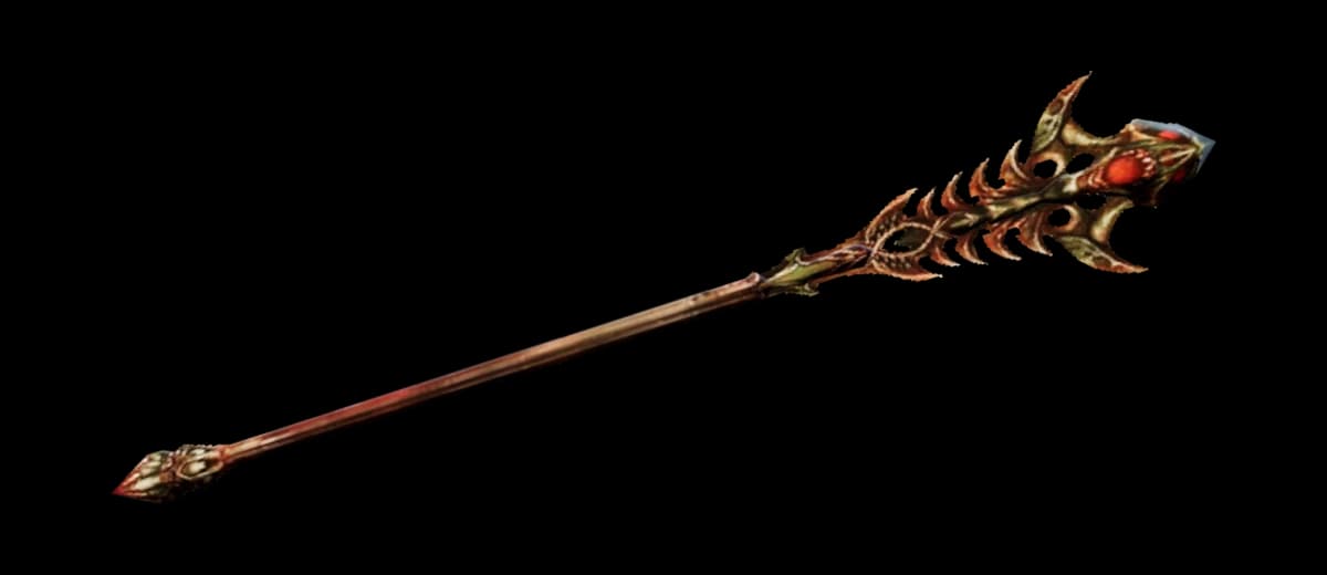 3D render of Ghoul's Staff