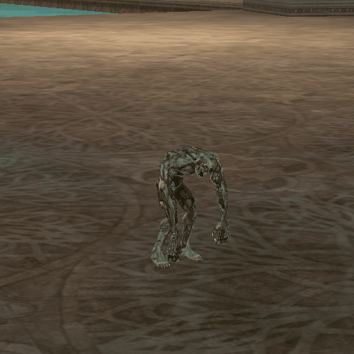 Corrupted Man portrait