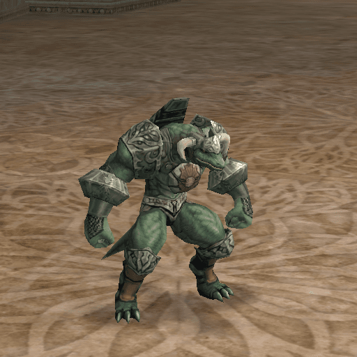 Langk Lizardman Warrior portrait
