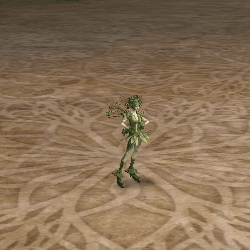 Green Dryad portrait