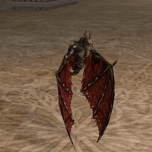 Ruin Bat portrait