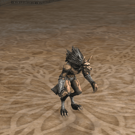 Frozen Wasteland Werewolf portrait