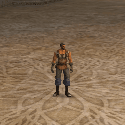 Subjugated Native portrait