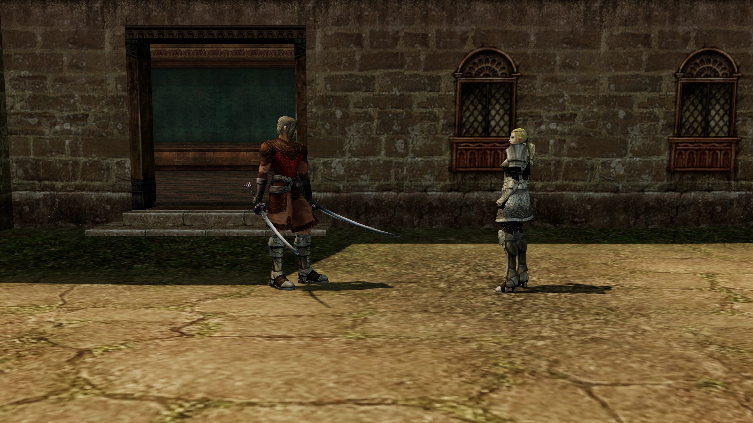 Gladiator meeting sophya in the native Chronicle 1 world.