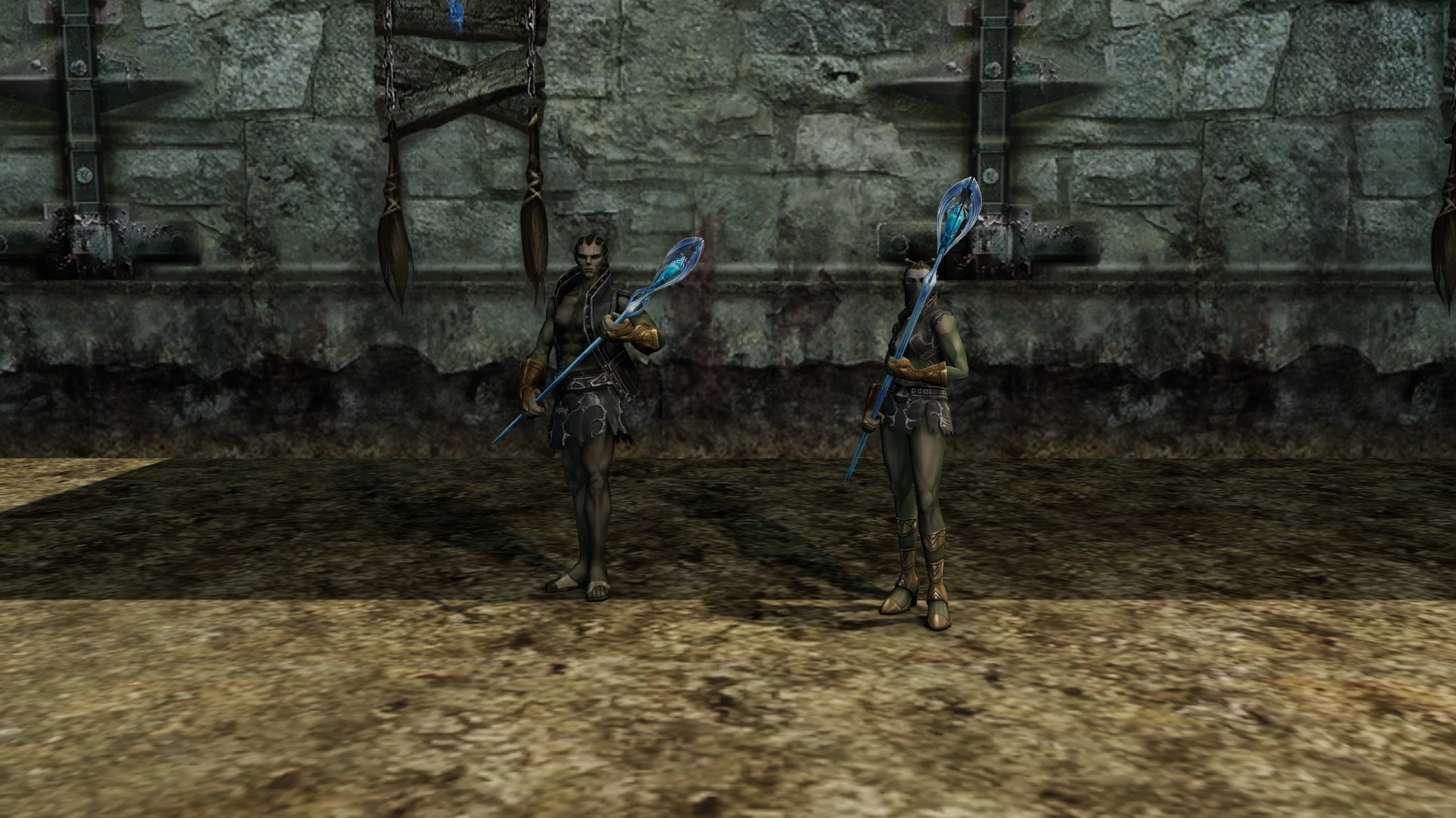 Overlord, Warcryer together in a scene rendered from native Chronicle 1 world and character assets.
