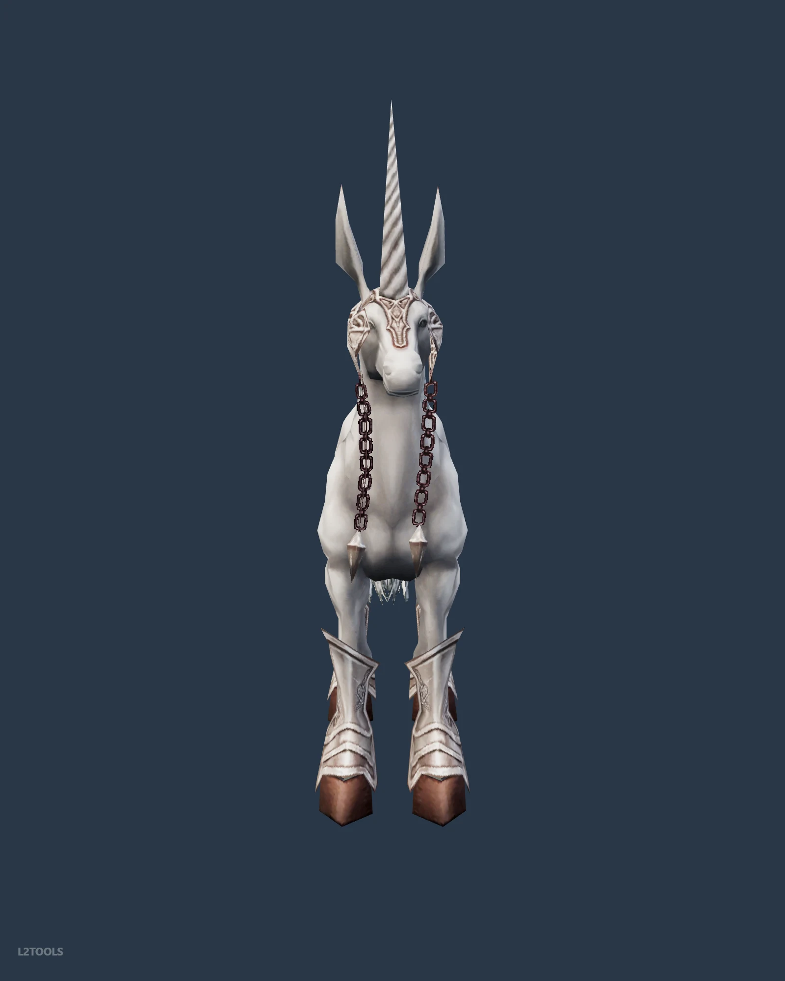Unicorn Boxer portrait