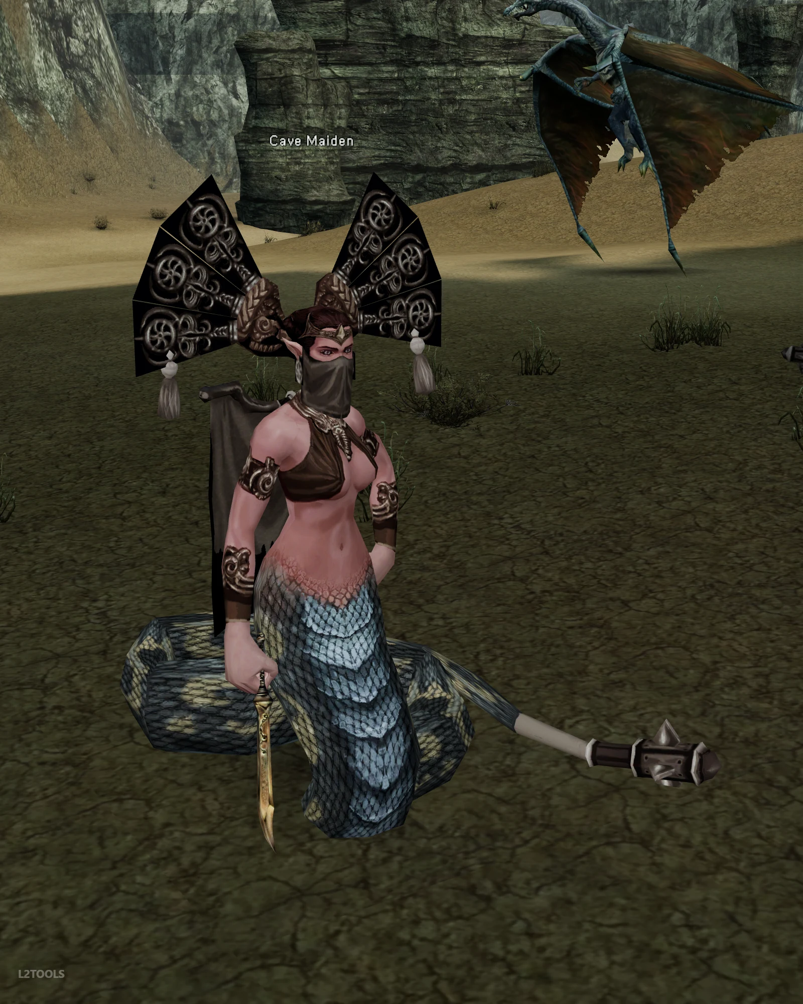 Cave Maiden portrait