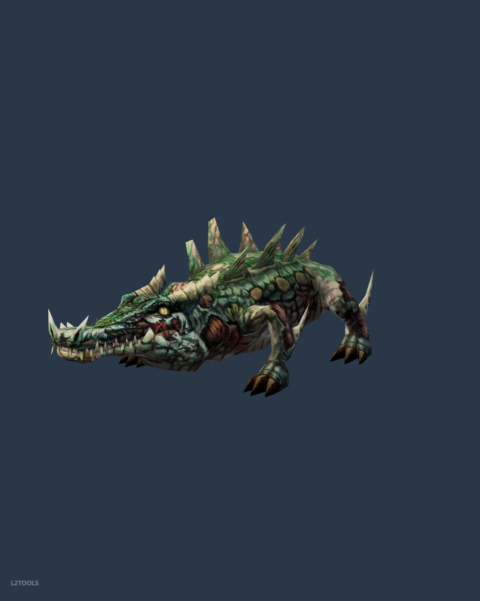 Crocodile portrait