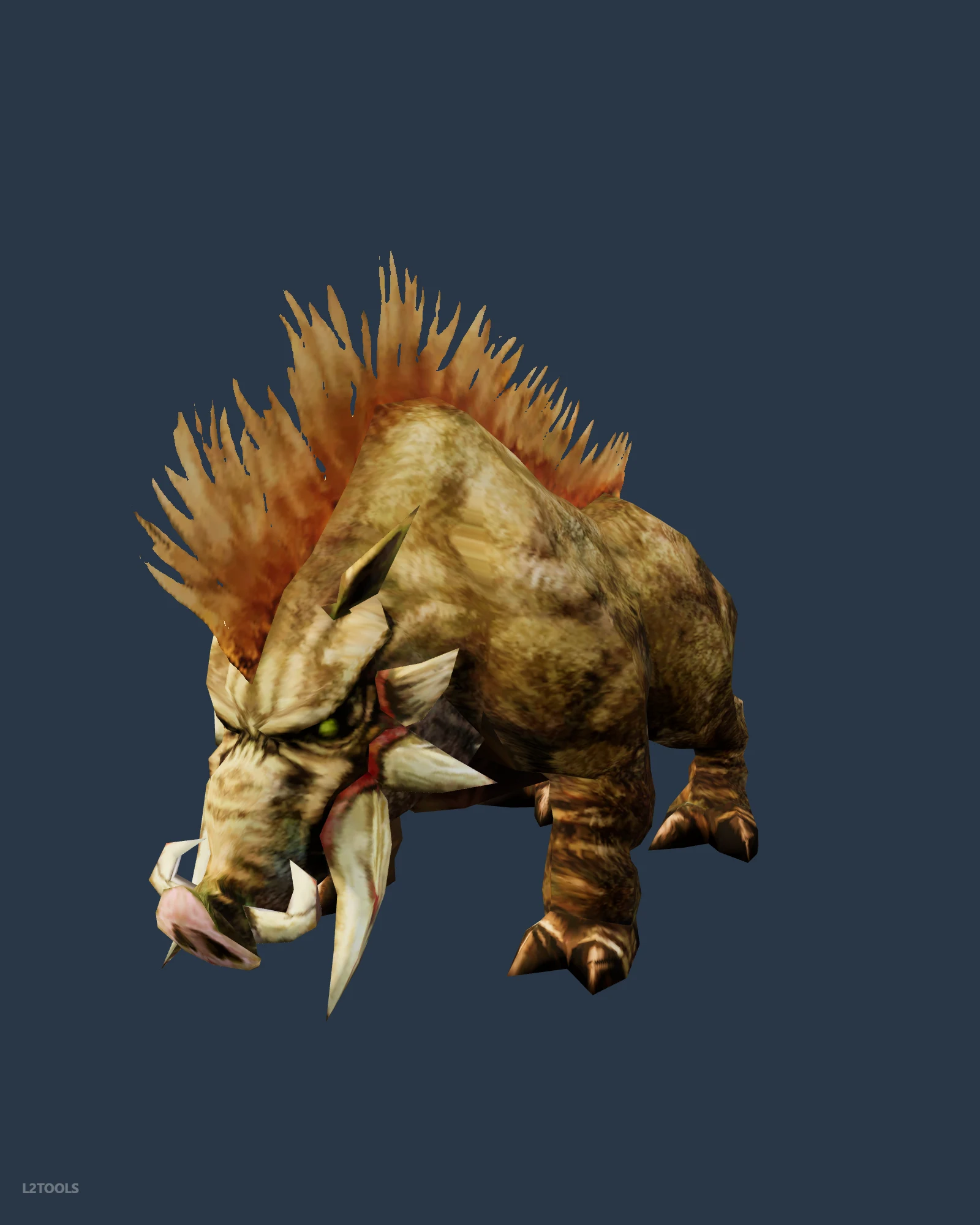Giant Wild Hog portrait