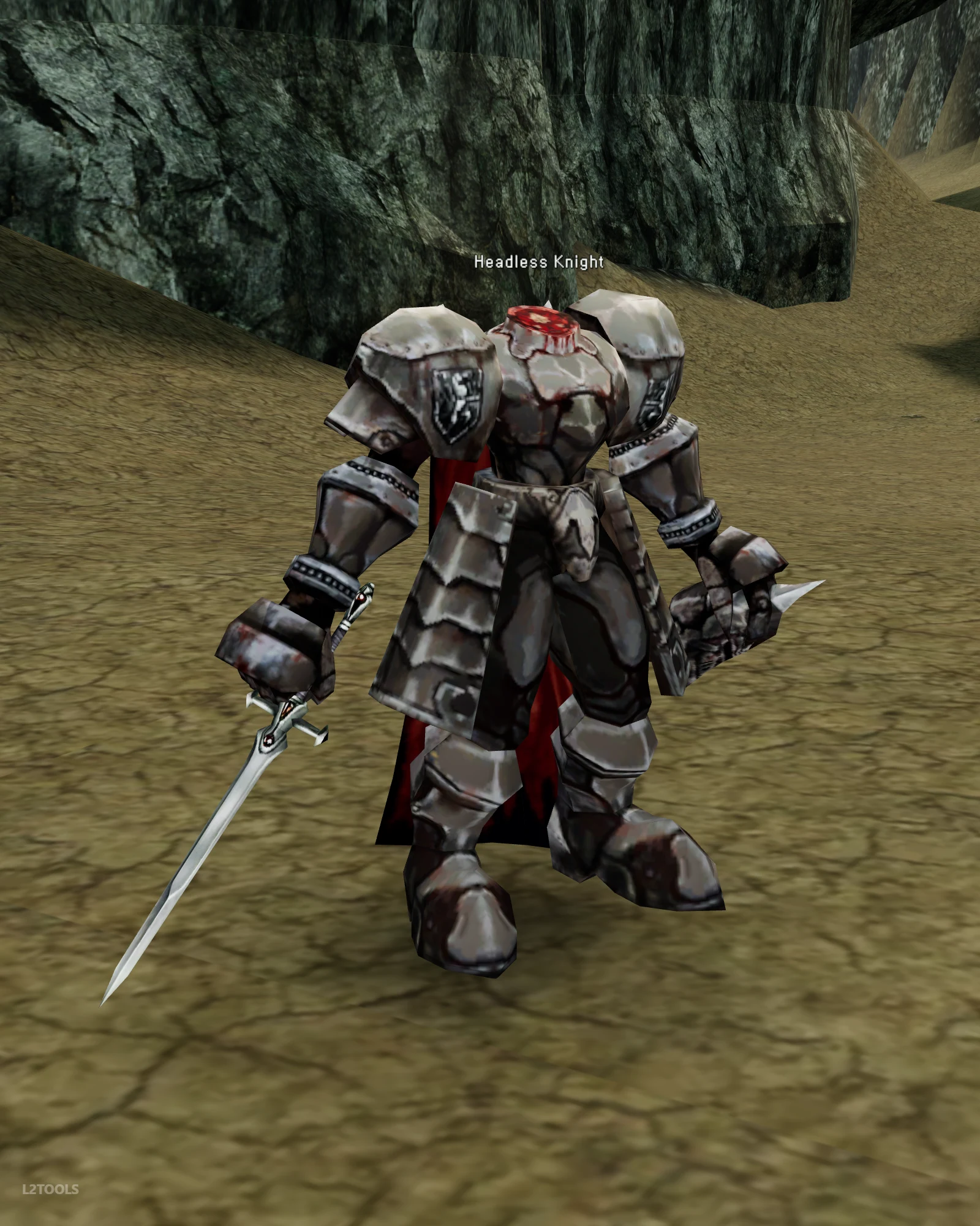Headless Knight portrait