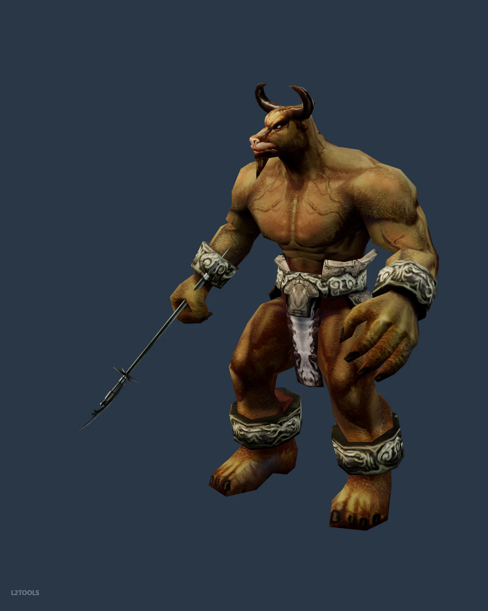 Minotaur portrait