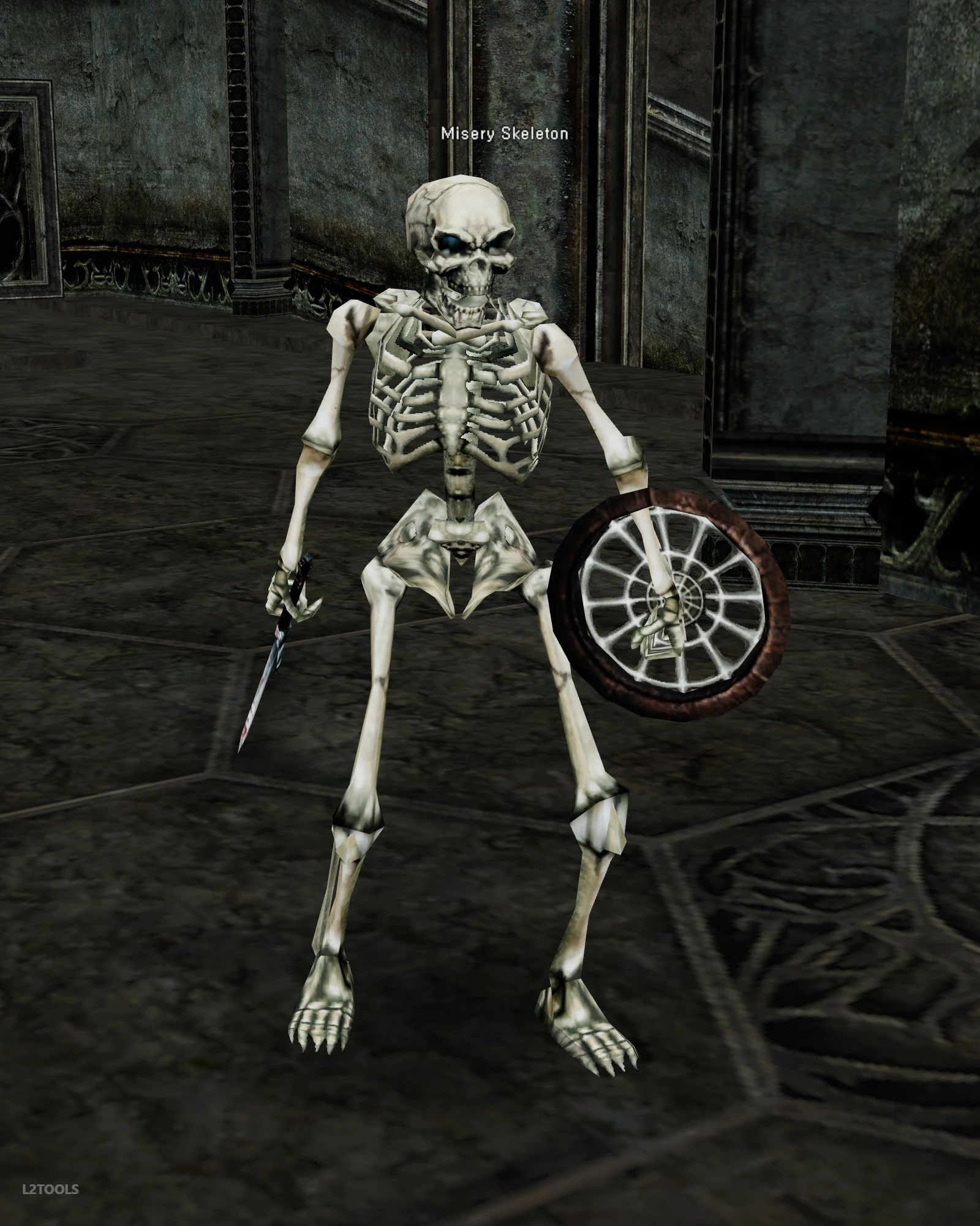 Misery Skeleton portrait
