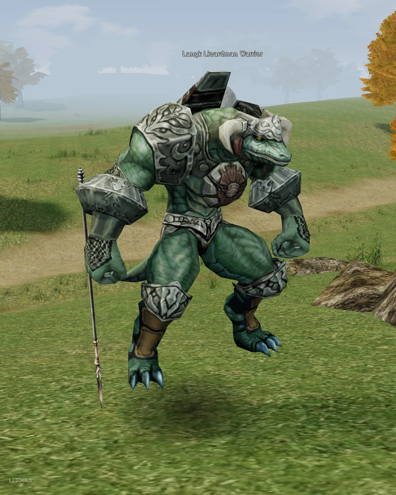 Langk Lizardman Warrior portrait