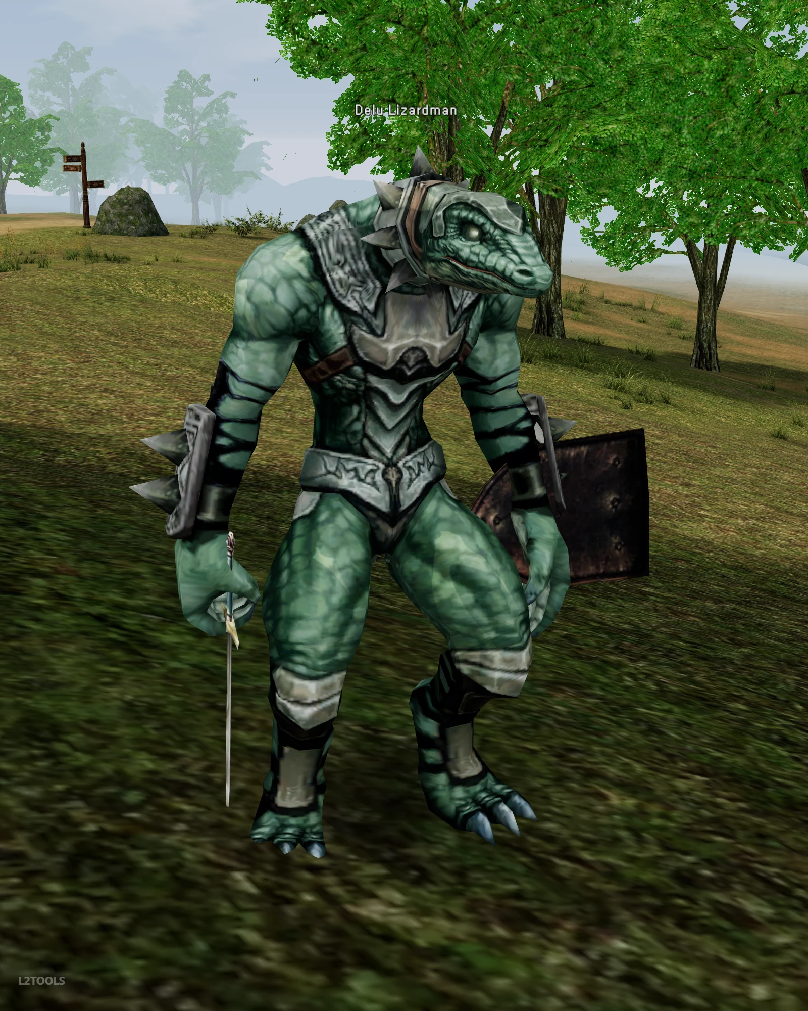 Delu Lizardman portrait
