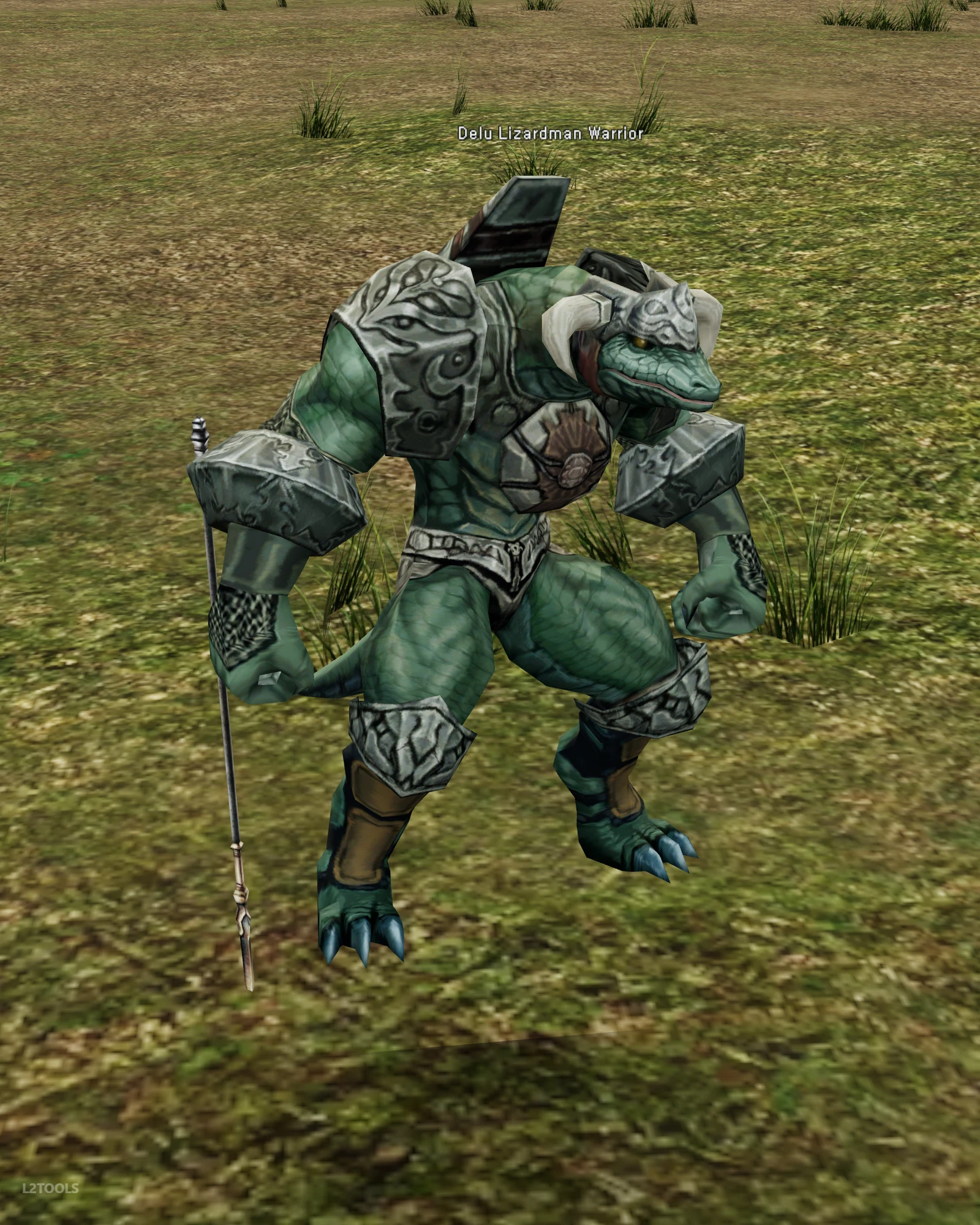 Delu Lizardman Warrior portrait