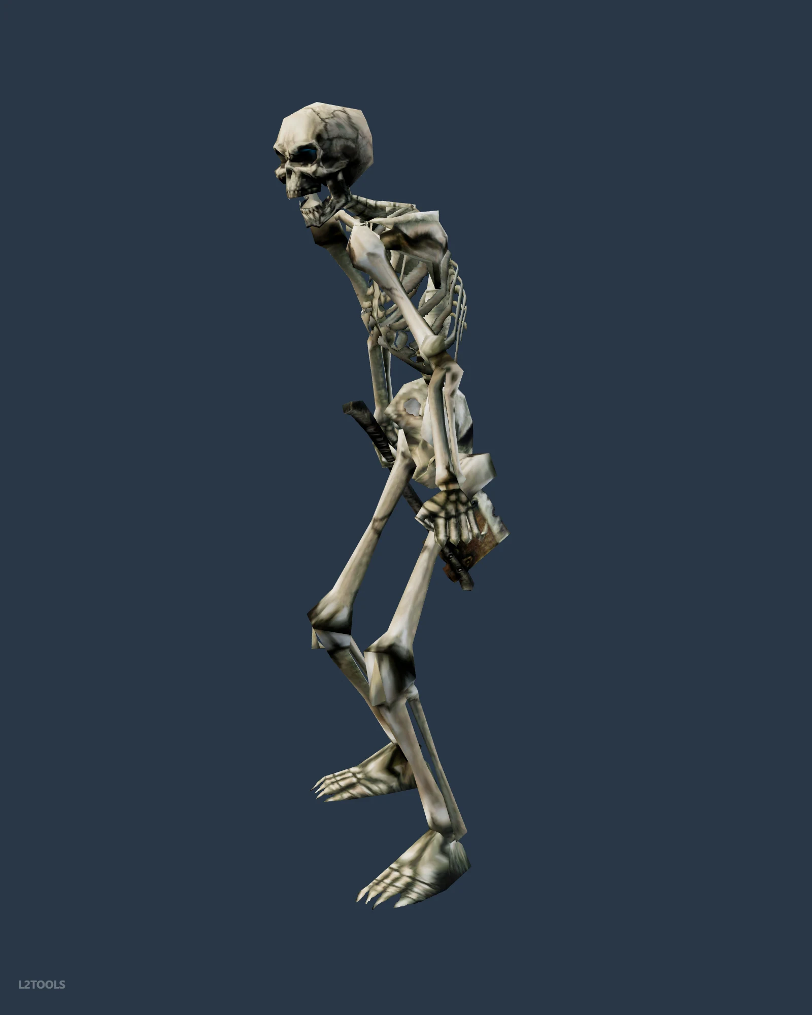 Skeleton Axeman portrait