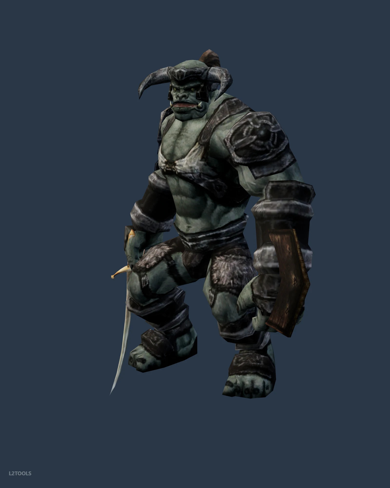 Batur Orc Warrior portrait