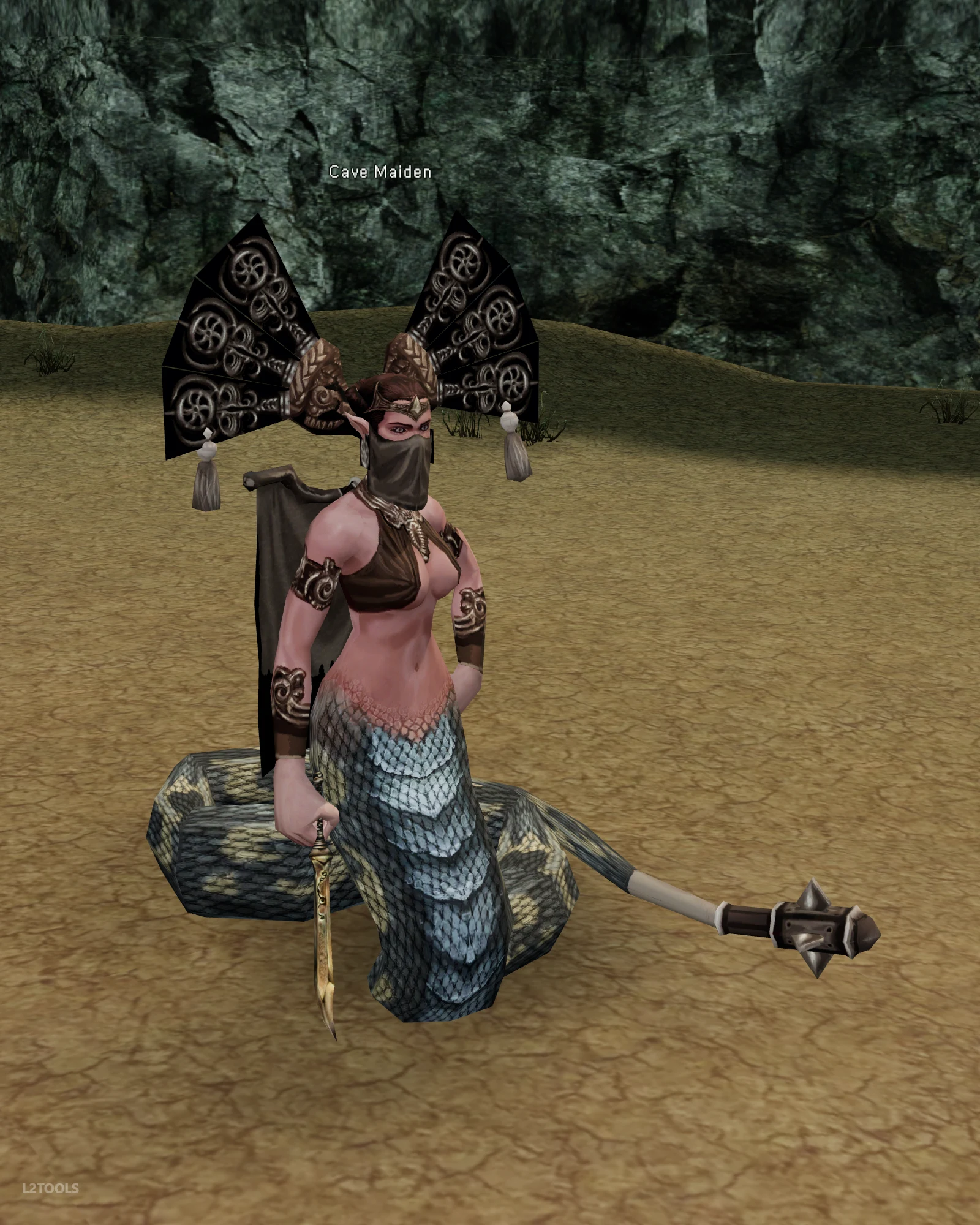 Cave Maiden portrait