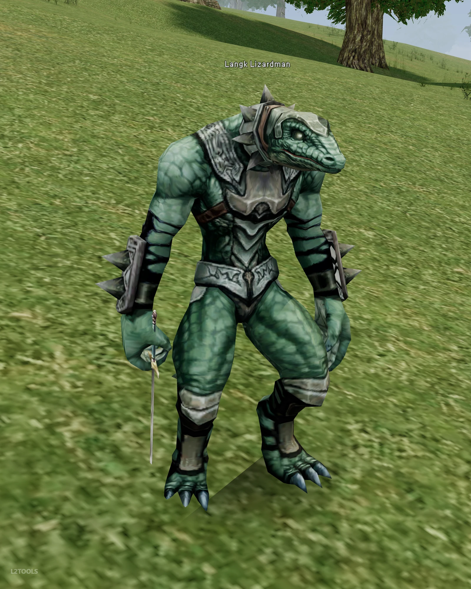 Langk Lizardman portrait