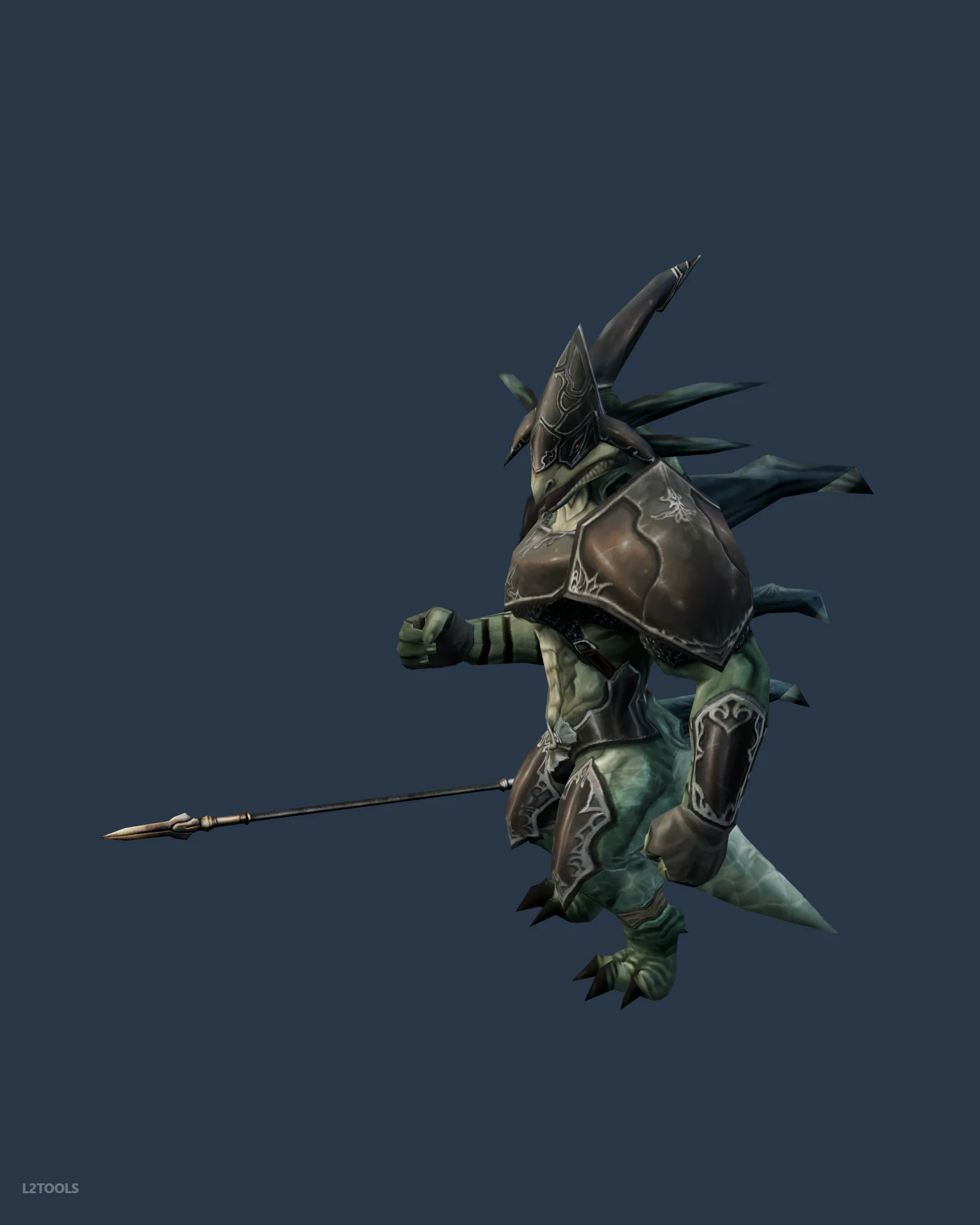 Zenta Lizardman Warrior portrait