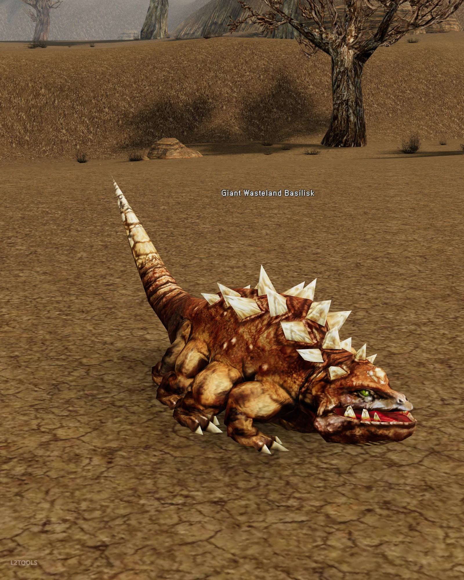 Giant Wasteland Basilisk portrait
