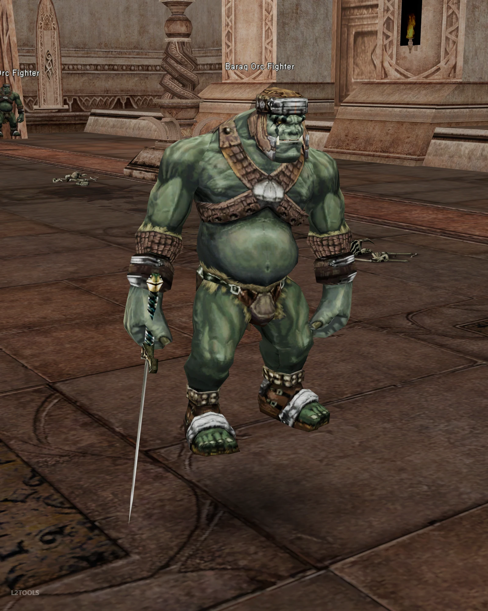 Baraq Orc Fighter portrait