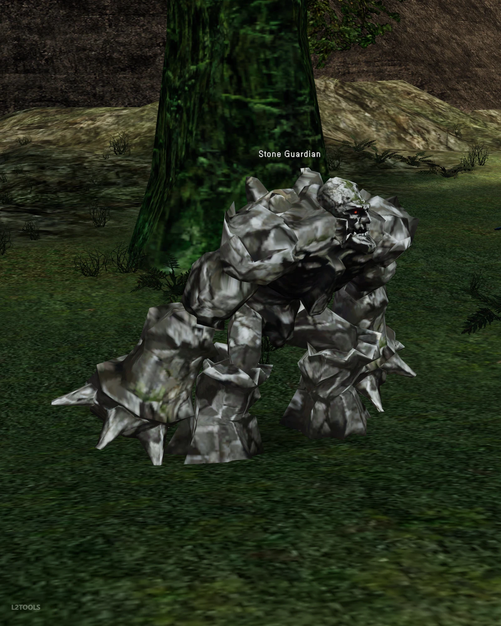 Stone Guardian portrait