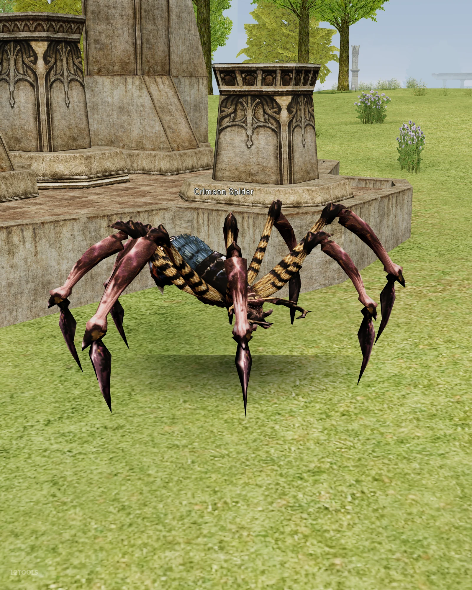 Crimson Spider portrait