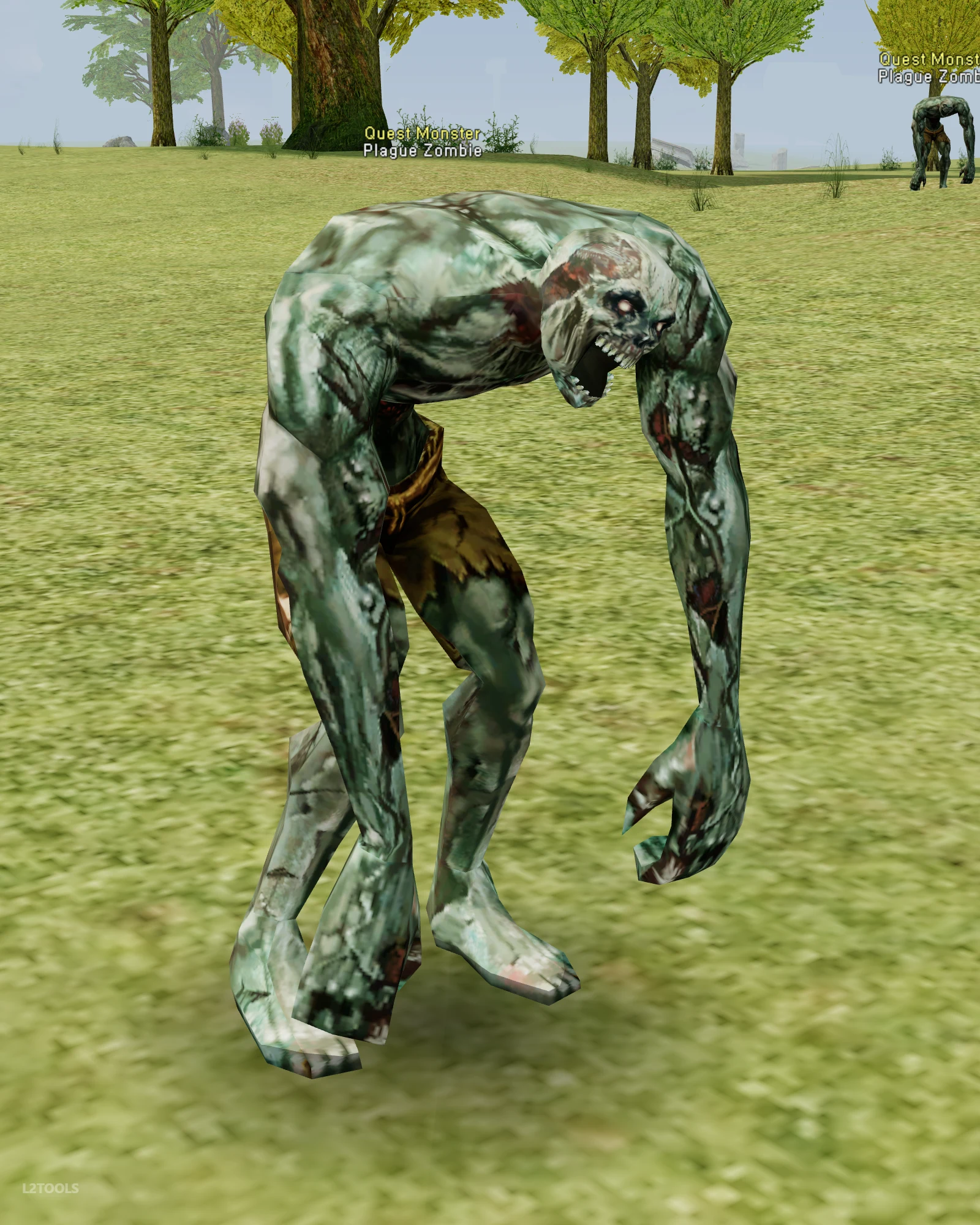 Plague Zombie portrait