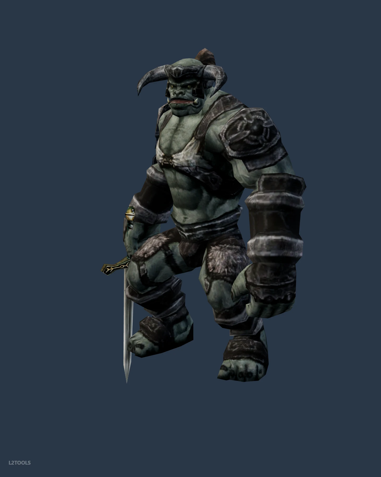 Enku Orc Overlord portrait