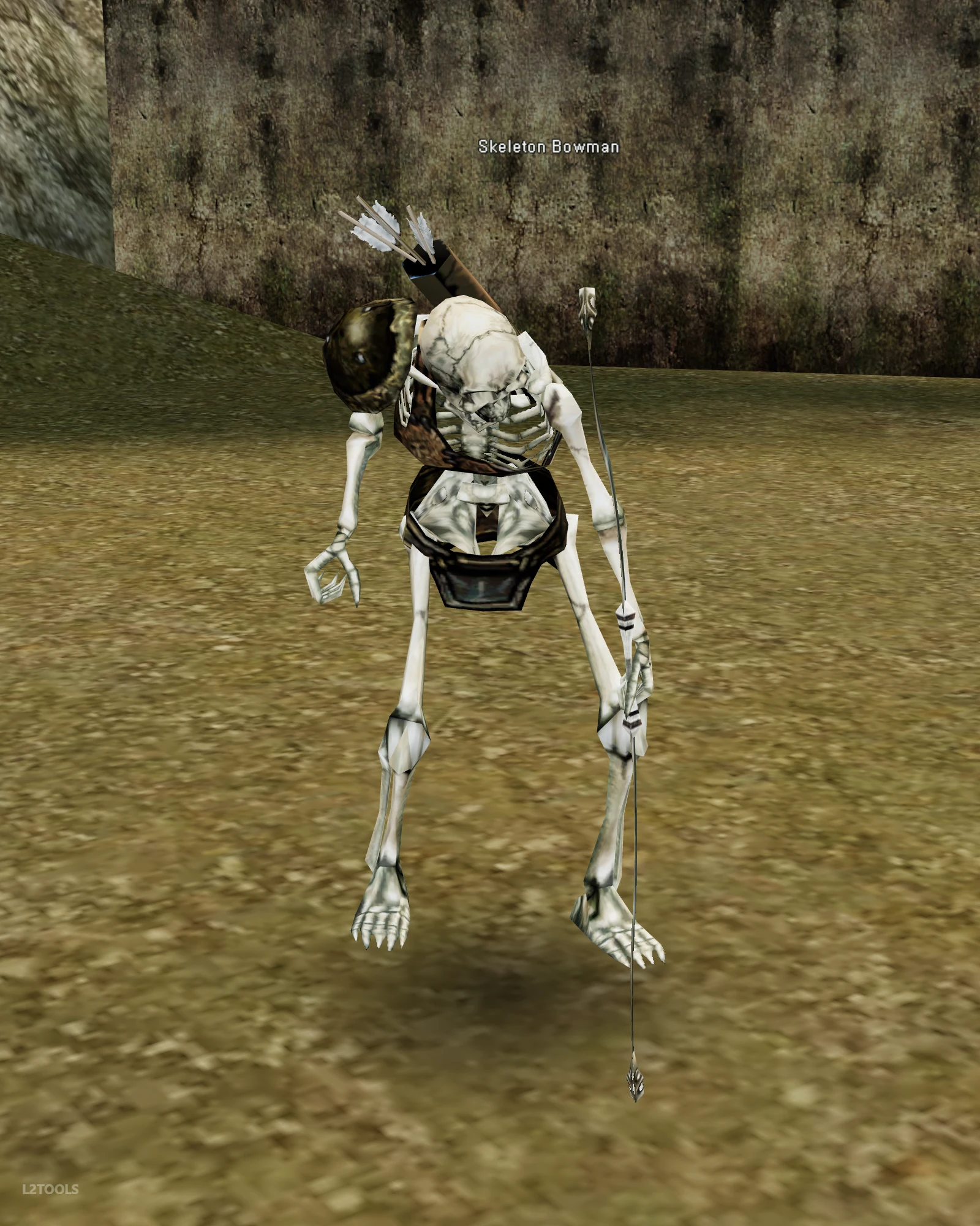 Skeleton Bowman portrait