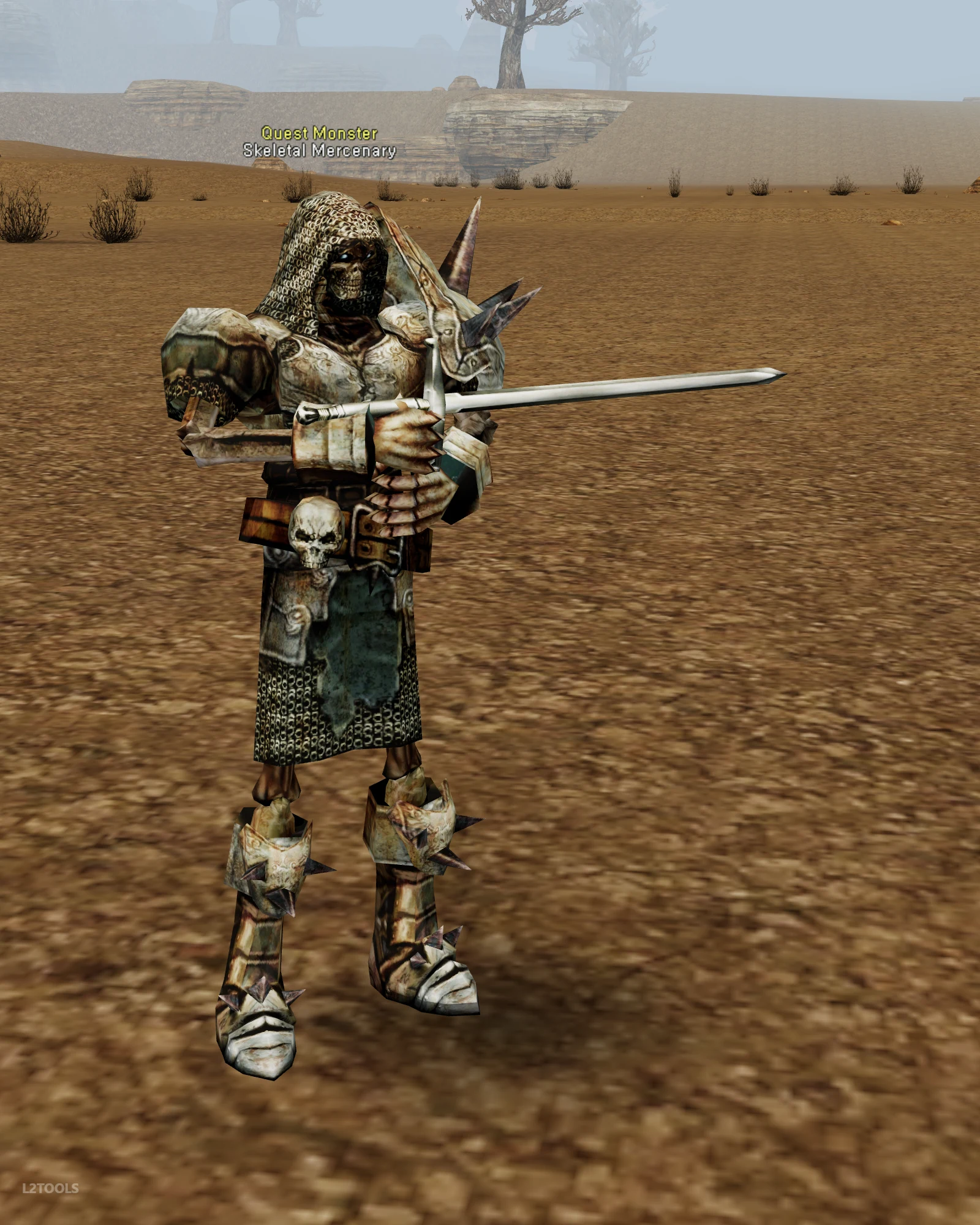 Skeletal Mercenary portrait